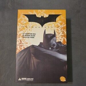 DC Direct Deluxe 13 Inch Collectors Action Figure Christian Bale as Batman Begin